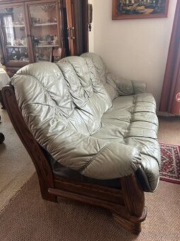 kožená sedačka z Holandska