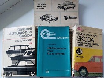 ŠKODA zajímavé kvarteto knih