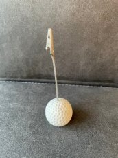 Golfový míček těžítko/stojan na foto
