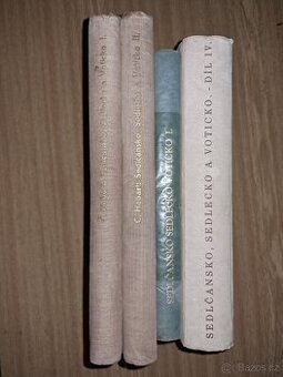 Prodám knihy  Sedlčansko,Sedlecko  a Voticko
