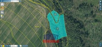 Malebné lesní pozemky v katastrálním území Bečice nad Lužnic