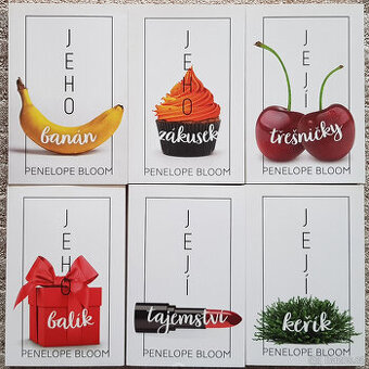 Jeho banán, zákusek, balík, Její třešničky, keřík, tajemství