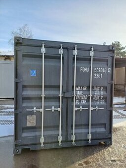 Lodní kontejner 20´ po první cestě, RAL 7016