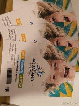 3 vstupenky do aqualand moravia
