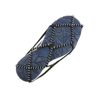 Nesmeky na boty gumové ATL Wire - černé-stříbrné