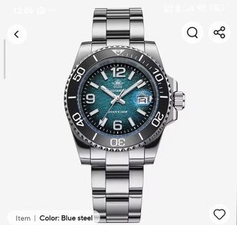 Hodinky Addiesdive 2513, 41mm