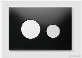 wc tlačítko Tece Loop sklo černá lesk 9240656 (5.100 Kč)