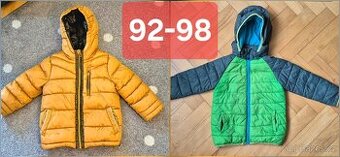 Dětská zimní bunda Coccodrillo, lehká péřovka vel. 92/98