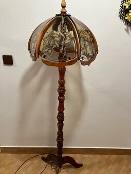 Rustikální lampa, lustr