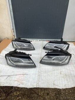 xenon audi a5 led bi-xenon pravy levy svetlo 07-11
