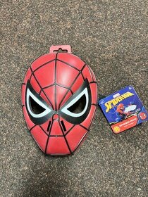 Spiderman plastová maska dětská
