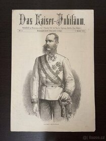 Jubileum - památník - Franz Joseph - noviny - 1873