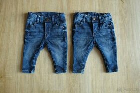 Frajerské džíny pro dvojčata Lindex vel. 68