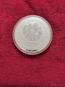 Stříbrná investiční mince 1 kg - Arménská "Noemova archa".