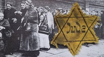 Židovská hvězda z 2. světové války - Davidova hvězda