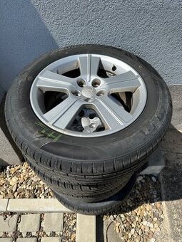ALU kola 5x100 R16, Subaru, letní pneu