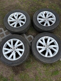 alu kola VW R16 s pneumatikami Pirelli 4 ks