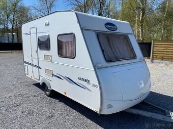 CARAVELAIR ANTARES LUXE 390-STAN-100km/h-680kg-PRVNÍ MAJITEL