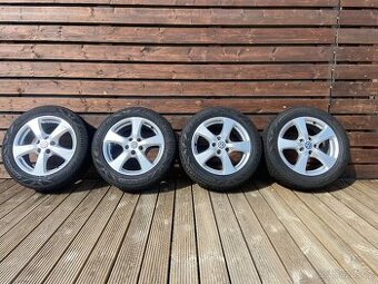 Alu kola VW 5x112 R17 plus nové letní pneu