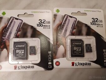 PAMĚŤOVÁ SD KARTA 32 GB