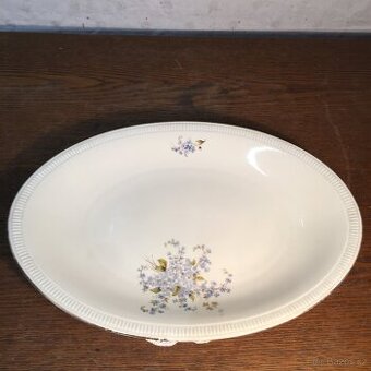 Poměnky mísa, tác. porcelain fine de Bohéme Laughlin