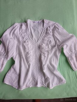 Elegantní bílá blůza Zara