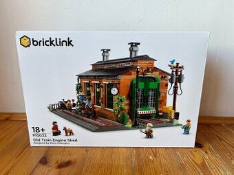 Lego Old train engine shed 910033