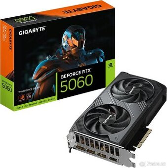 Prodám GIGABYTE GeForce RTX 5060 WINDFORCE OC 8G