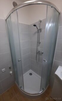 Sprchový kout s vaničkou 90 × 90 × 202,5 cm