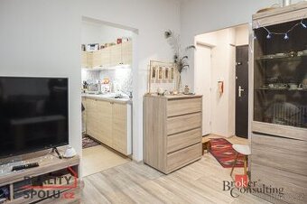 Pronájem, byty/1+1, 32 m2, Lamačova 862/26, Hlubočepy, 15200