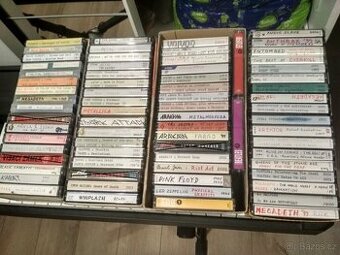 Audiokazety rock, metal