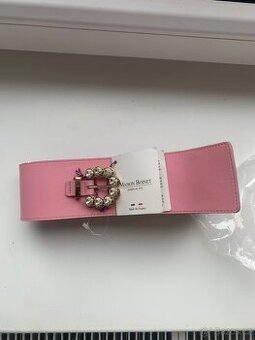 Růžový pásek Maison Boinet