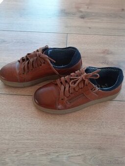 Chlapecké boty kožené vel. 33, nošené 2x