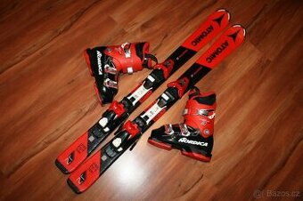 lyže Atomic Redster 110 cm , hadia koža