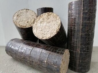 Brikety buk/dub válcové