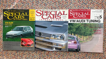 3x časopisy SPECIAL CARS VW Volkswagen 90. léta tuning