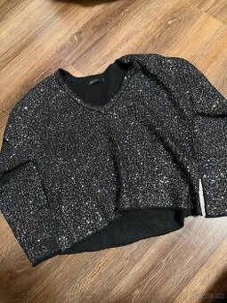 Novy damsky svetr s flitry mohito M