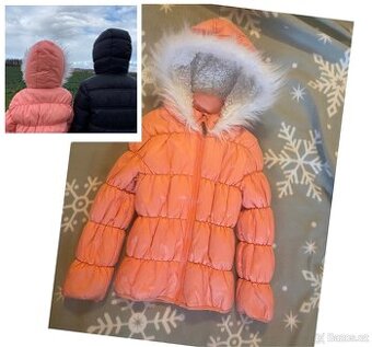 Lewro dívčí prošívaná zimní bunda 116(116/122)