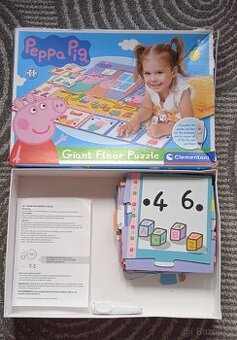 Velké puzzle Prasátko Peppa