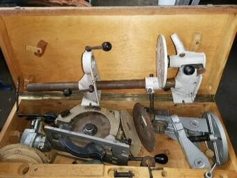 Příslušenství k vrtacce, stojan, soustruh apod.