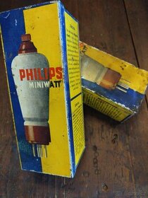 Obaly od elektronek Phillips - 2 ks