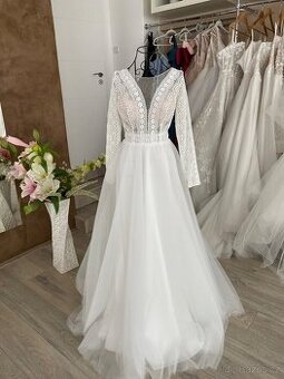 Svatební šaty vel.34-38