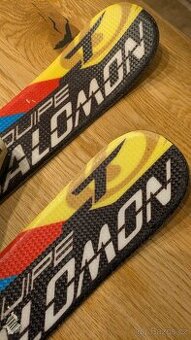 Lyže Salomon 70cm + vázání + boty