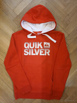 Pánská mikina červená zn. Quiksilver, vel. S