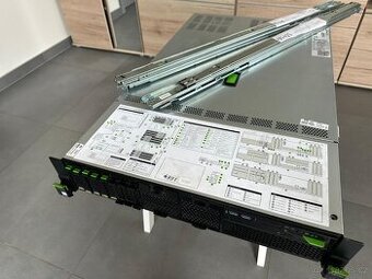 Fujitsu Server RX2540 M4, 64GB RAM, lyžiny, no HDD