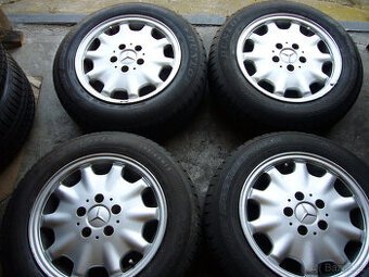 LETNÍ ALU KOLA orig.MERCEDES 15" 5x112 7" et-37,stř.-66,6