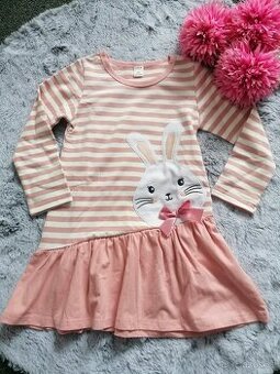 Dívčí šaty s dlouhým rukávem - nové