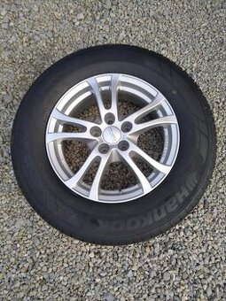 16" sada alu MITSHUBISHI OUTLANDER,ASX + TPMS + letné pneu.