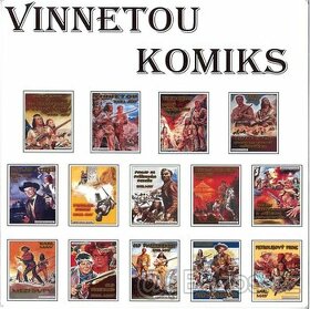 Vinnetou,komiks v češtině ze všech mayovek,více v textu