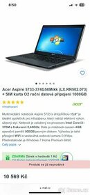 Top výkonný Acer Aspire 5733